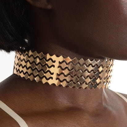 Colar gargantilha Docona Tocona Punk