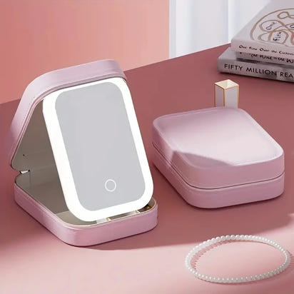 Elegant LED Makeup Storage Case™