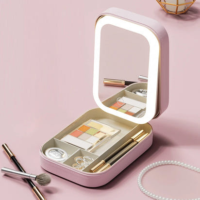 Elegant LED Makeup Storage Case™
