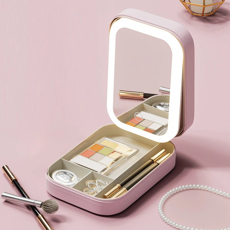 Elegant LED Makeup Storage Case™