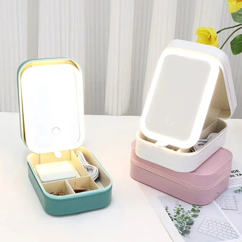 Elegant LED Makeup Storage Case™