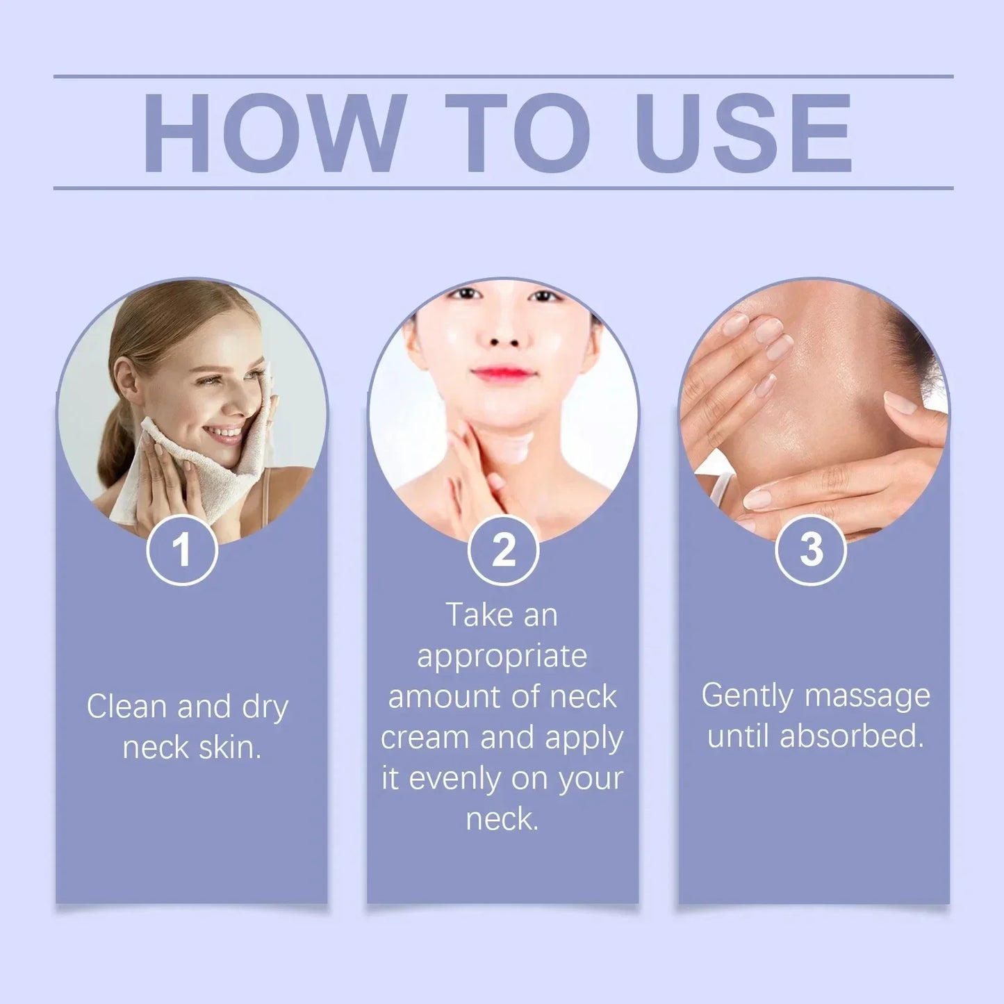 Tighten Lift Neck Cream Lightens Fine Lines Brightens Firms Nourishes Neck Cream Lightening Smoothing Moisturizer Neck Cream100%