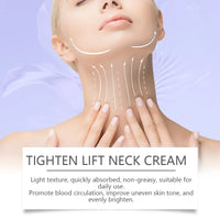 Tighten Lift Neck Cream Lightens Fine Lines Brightens Firms Nourishes Neck Cream Lightening Smoothing Moisturizer Neck Cream100%