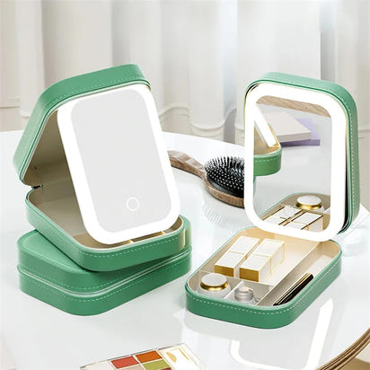 Elegant LED Makeup Storage Case™
