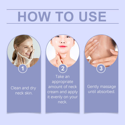 Neck Cream Anti-Aging Firming Lifting For Neck Double Chin Reducer Fine Lines Protein Cream Moisturizer Neck Rejuvenation Cream