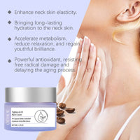Neck Cream Anti-Aging Firming Lifting For Neck Double Chin Reducer Fine Lines Protein Cream Moisturizer Neck Rejuvenation Cream
