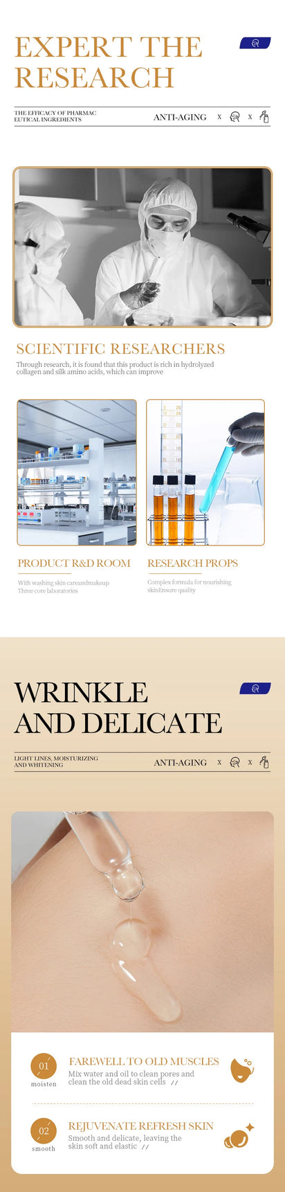 Collagen Face Serum skincare Facial Essence Liquid Anti-aging Moisturizing Nourishing Facial Serum Skin Care