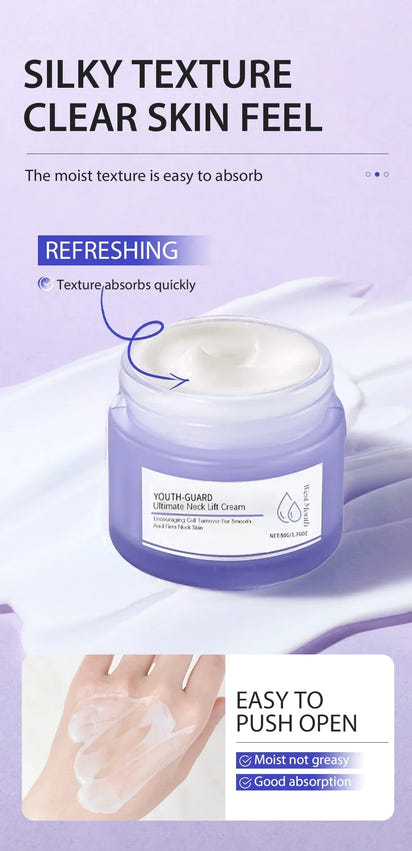 Tighten Lift Neck Cream Lightens Fine Lines Brightens Firms Nourishes Neck Cream Lightening Smoothing Moisturizer Neck Cream100%