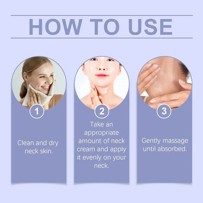 Tighten Lift Neck Cream Lightens Fine Lines Brightens Firms Nourishes Neck Cream Lightening Smoothing Moisturizer Neck Cream100%