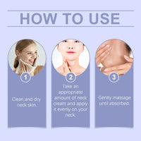 Tighten Lift Neck Cream Lightens Fine Lines Brightens Firms Nourishes Neck Cream Lightening Smoothing Moisturizer Neck Cream100%